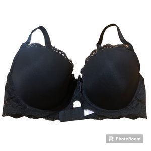 Victoria’s Secret Black Lined Demi Bra Size 34D